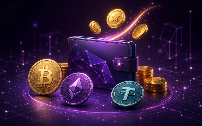 Promoção Westace cripto com visual premium